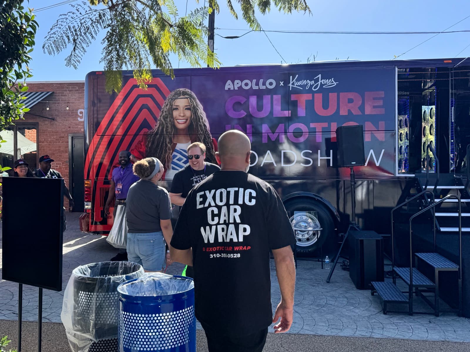 Apollo x Kwanza Jones — Culture in Motion Tour Bus