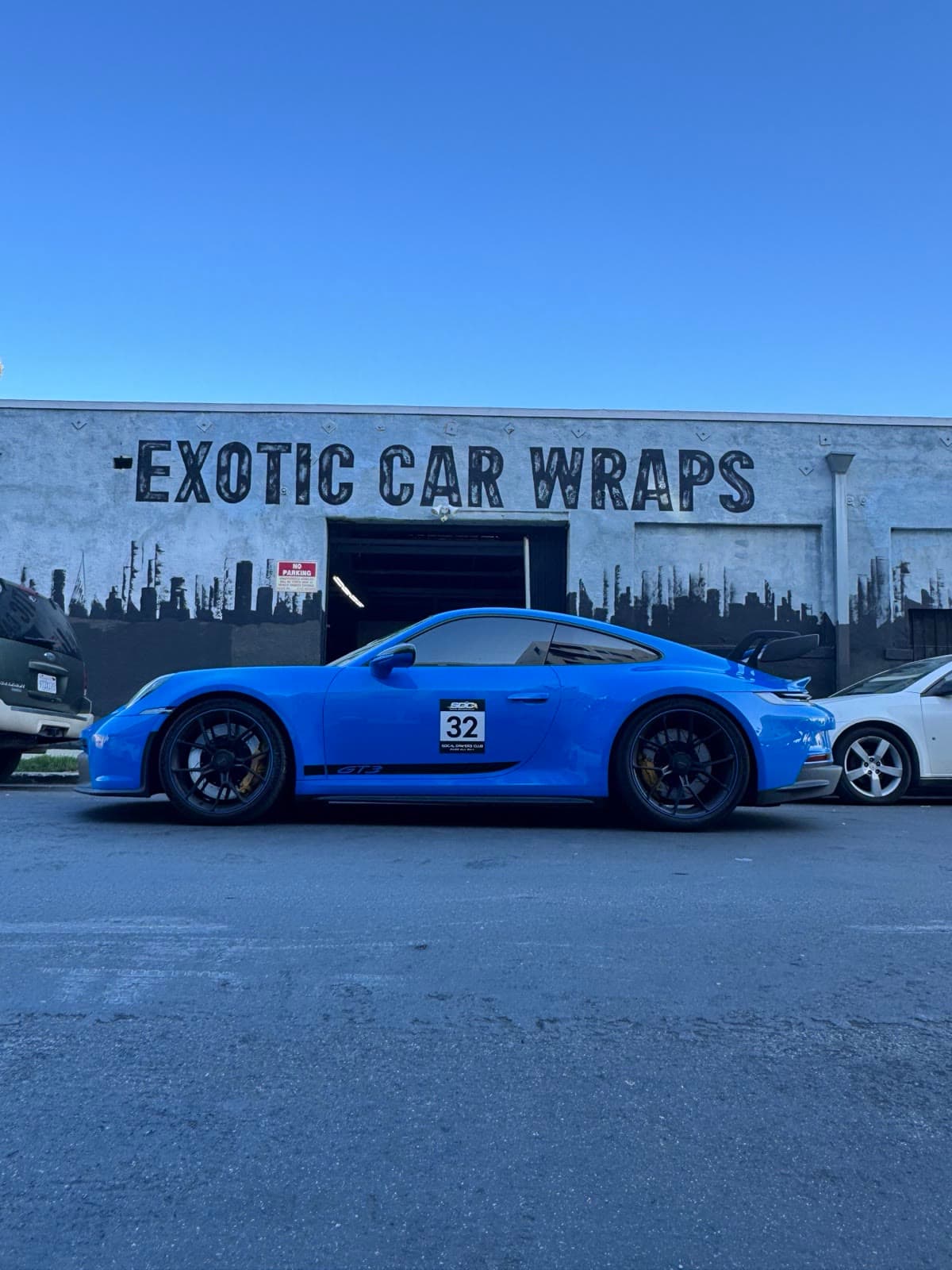 Porsche 911 GTS — Shark Blue Vinyl Wrap