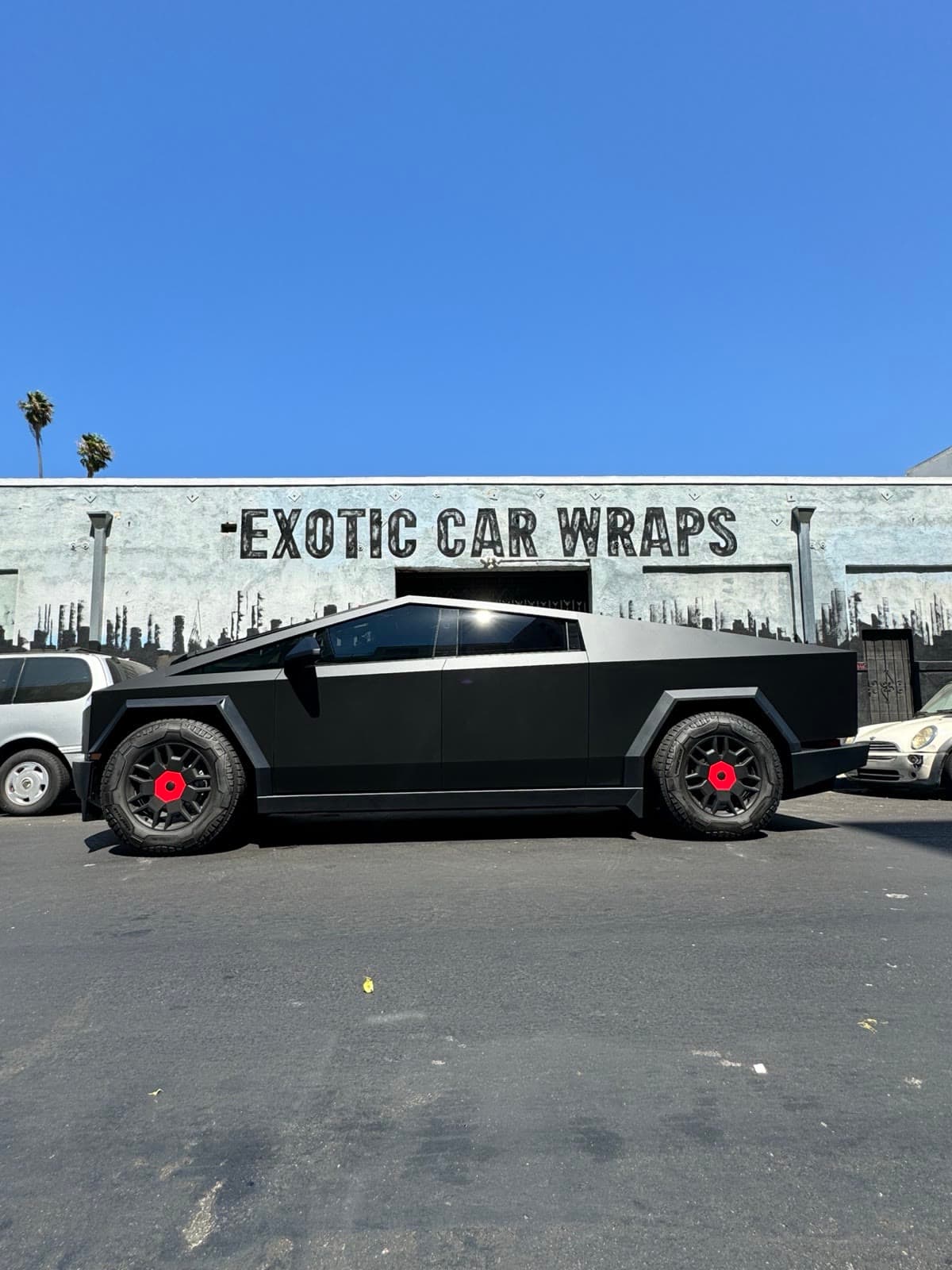 Tesla Cybertruck — Satin Black PPF